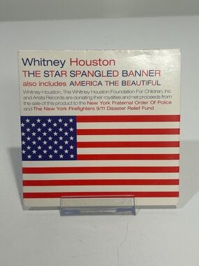 🤯5 for $20🤯 Whitney Houston “The Star Spangled Banner” CD Single [R&B Pop]